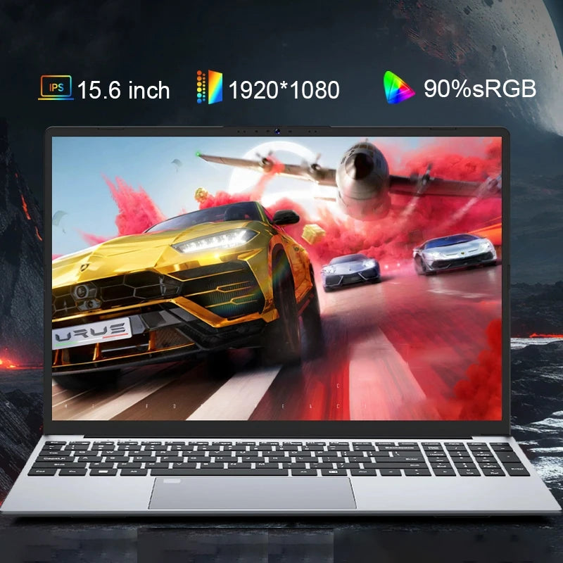 PC Portable Gaming 15.6" — Intel Core i9-8950HK ou i3-6100, 16 Go RAM, 512 Go à 2 To SSD, Empreinte Digitale, Windows 11