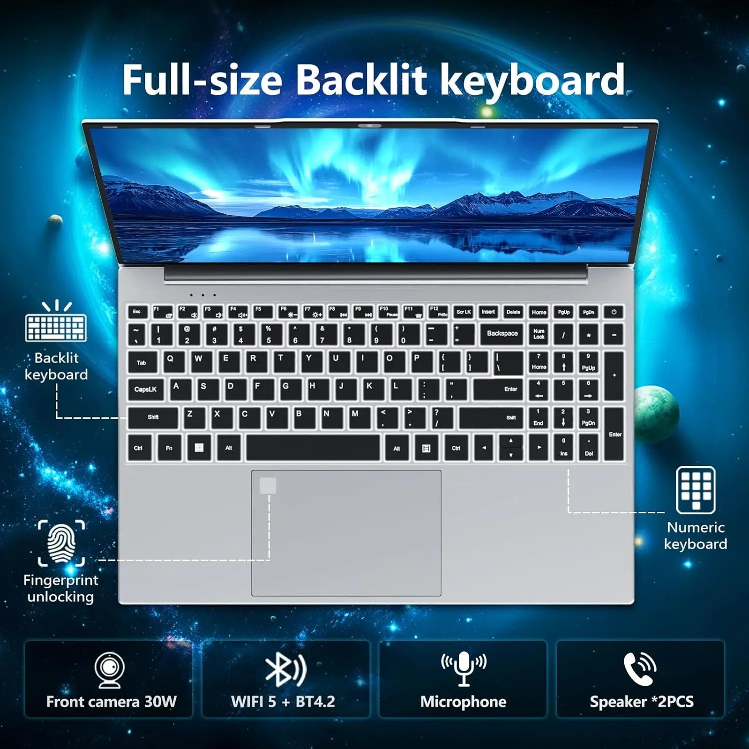 PC Portable Gaming 15.6" Intel Core i9-10980HK / i3-6100 — Empreinte, Clavier Rétroéclairé, 16 Go, SSD 1To/2To, 90Hz, Windows 11