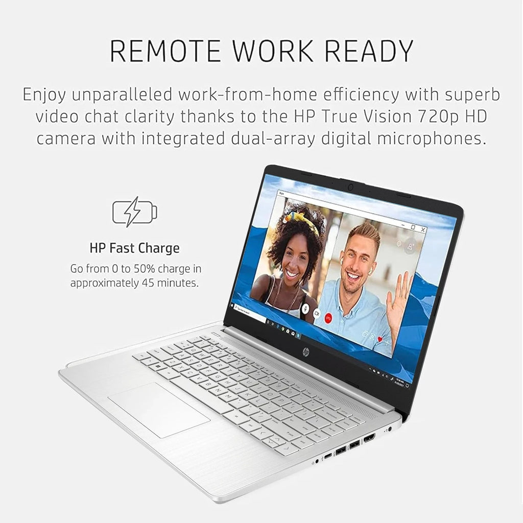 PC Portable HP 14" Intel Celeron N4120 — 4 à 16 Go RAM, 128 à 384 Go, Office 365 Inclus