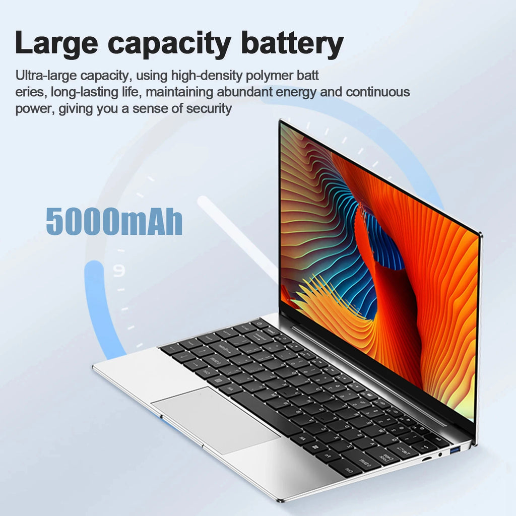 Ordinateur Portable Xiaman 14.1" Intel Core i3-6100U — 16 Go DDR3, SSD 1To/2To, Écran Full HD, Windows 11