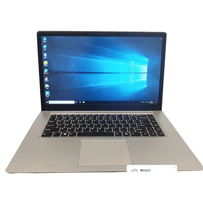 Ordinateur Portable Étudiant 14" Intel Celeron N3350 — 6 Go RAM, SSD 64Go/128Go/512Go, WiFi, Bluetooth, Windows 10