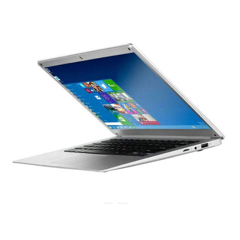 Ordinateur Portable Étudiant 14" Intel Celeron N3350 — 6 Go RAM, SSD 64Go/128Go/512Go, WiFi, Bluetooth, Windows 10