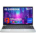 Ordinateur Portable FUCHU 14.1" Intel Core i9-10980HK — 16 Go DDR4, SSD 1To/2To, Full HD, WiFi, Windows 11 Pro