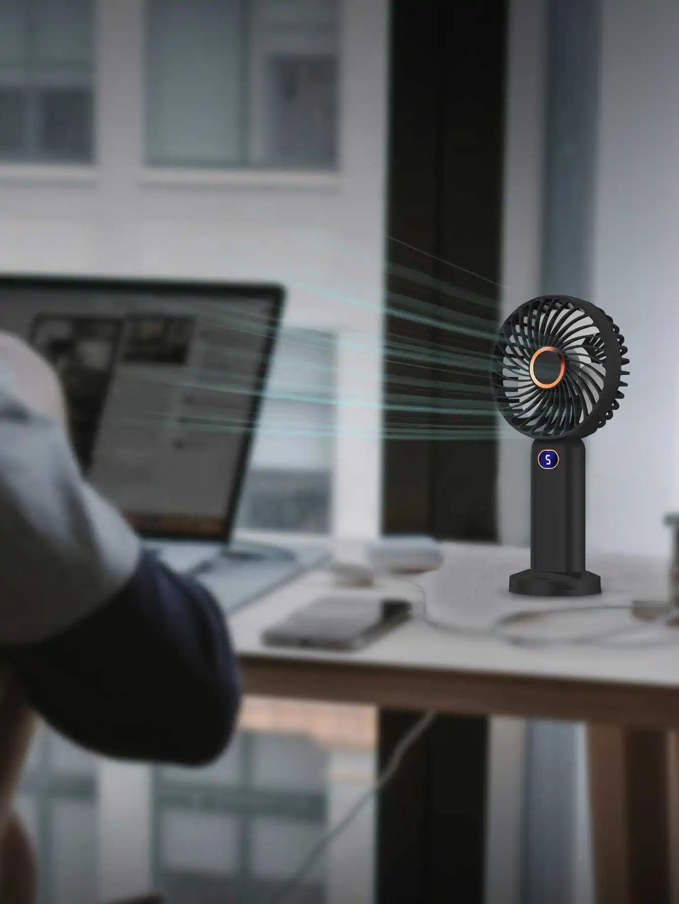 Mini Ventilateur USB Rechargeable Portable