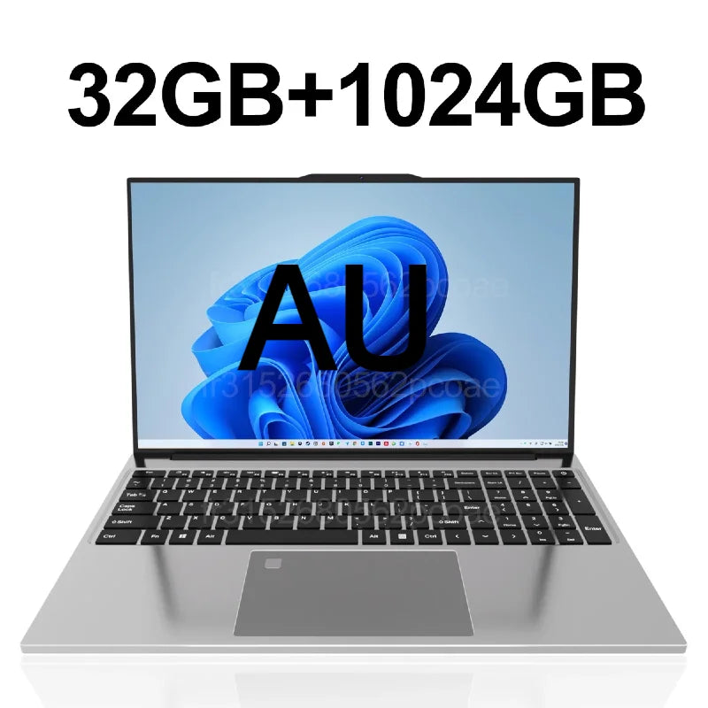 PC Portable 15.6" Intel Core M 6500Y — 16/32 Go RAM, SSD jusqu'à 2 To, Empreinte Digitale, Clavier Rétroéclairé, Windows 11