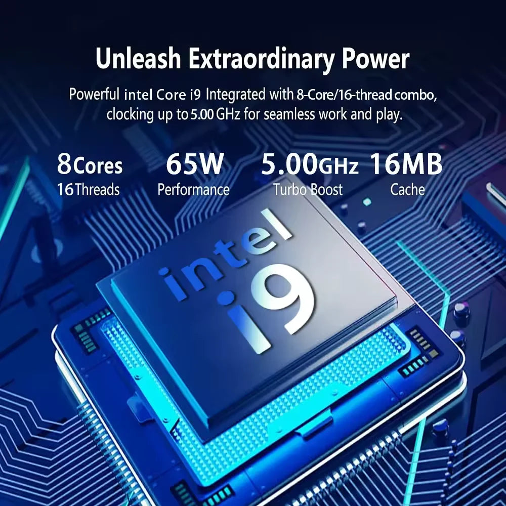 PC Portable Gaming FUCHU 15.6" Intel Core i9-9900 — Empreinte, Clavier Rétroéclairé, 16 Go DDR4, SSD 1To, 90Hz, Windows 11
