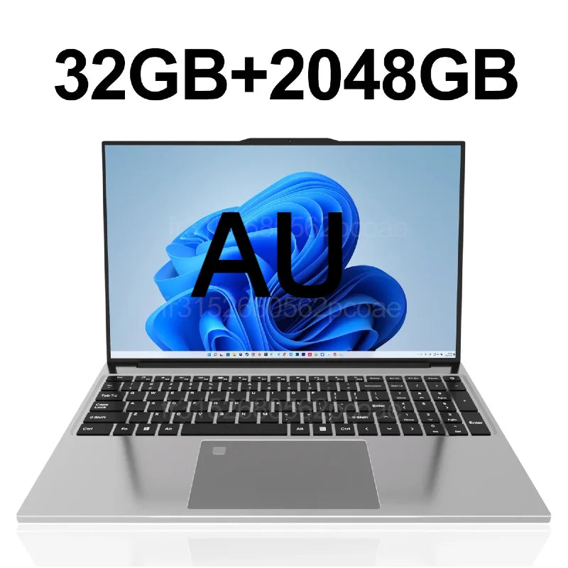 PC Portable 15.6" Intel Core M 6500Y — 16/32 Go RAM, SSD jusqu'à 2 To, Empreinte Digitale, Clavier Rétroéclairé, Windows 11