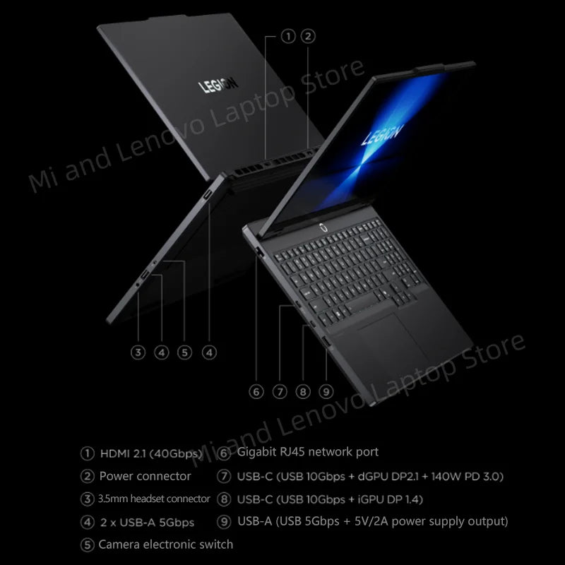 PC Gaming Premium Lenovo Legion R7000 2025 — Ryzen 7, RTX 5050, 16Go RAM, 512Go SSD, 15.3" 2.5K 180Hz