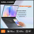 Ordinateur Portable CRELANDER 15.6" Double Écran — Intel N100, 16/32 Go RAM, SSD 1To/2To, Clavier RGB, Windows 11