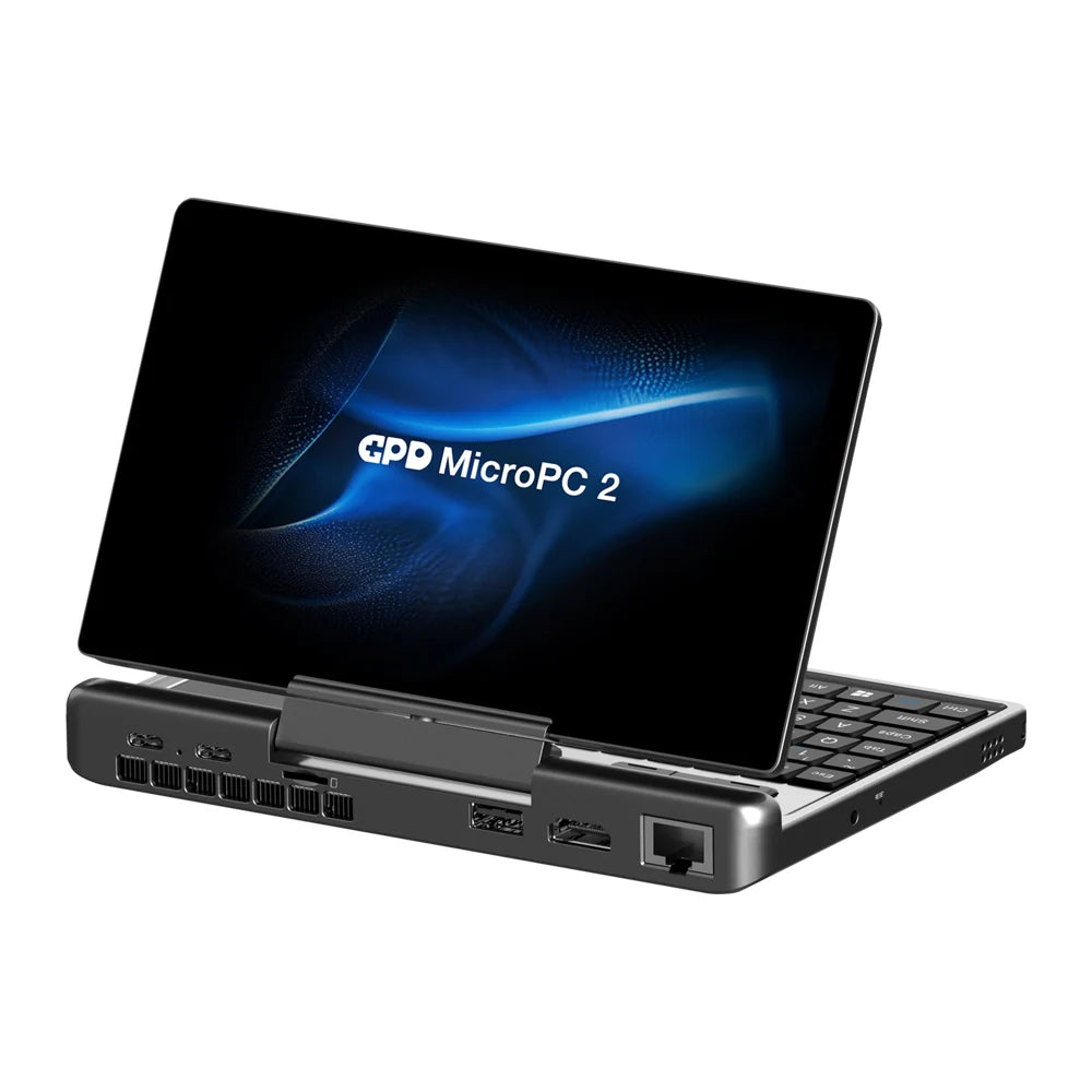 Mini PC Portable GPD MicroPC 2 — Intel Core i3-N350, 16 Go RAM, 512 Go SSD, Écran 7", Windows 11