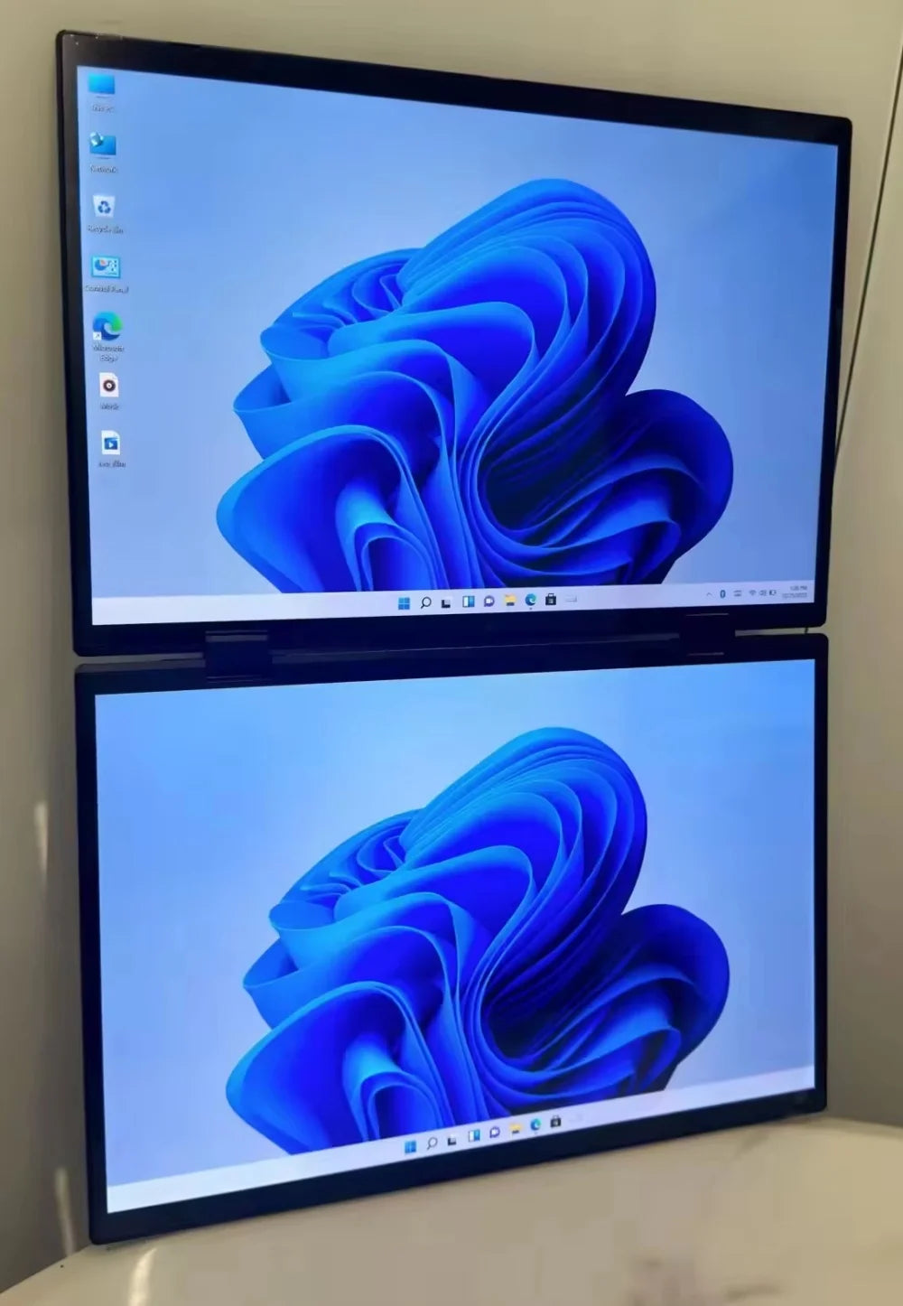 PC Portable Double Écran 14" — Intel N100, 16 Go RAM, 128 Go à 1 To SSD, Écran Tactile, Windows 11