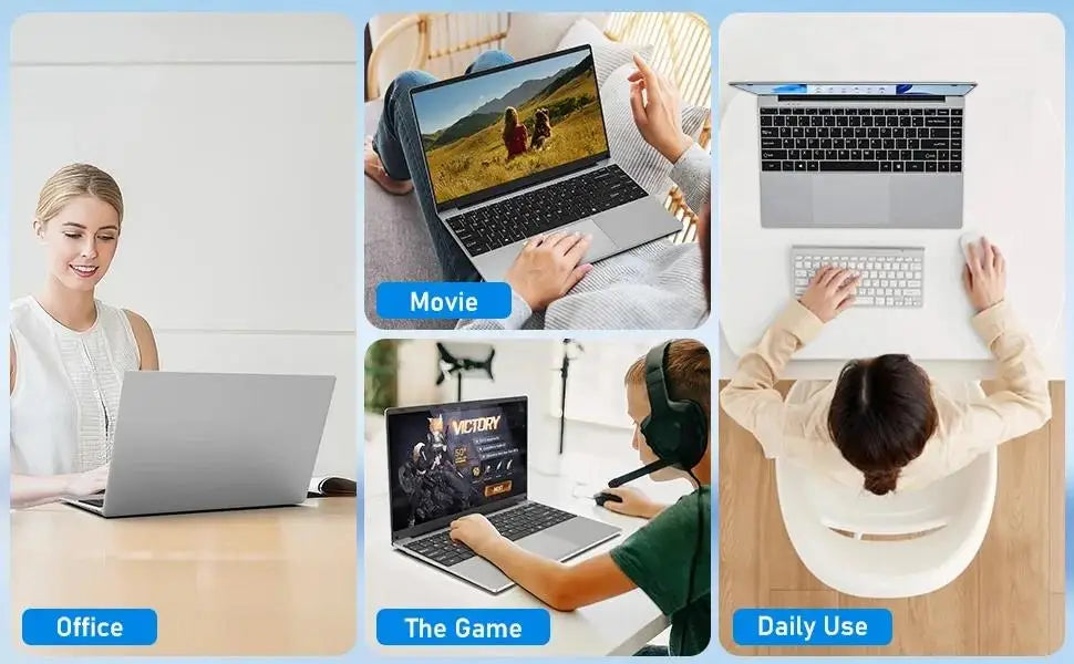 Ordinateur Portable 14.1" FUCHU — Intel Core i9-10980HK, 16 Go DDR4, SSD 1To/2To, Full HD, Windows 11