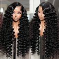 Perruque Water Wave Deep Wave Curly 200/250% — Lace Front HD 13x4/13x6 Cheveux Brésiliens
