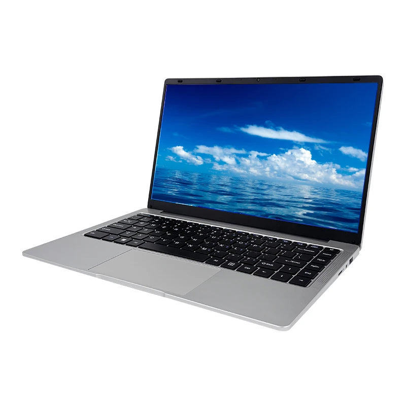 Ordinateur Portable Étudiant 14" Intel Celeron N3350 — 6 Go RAM, SSD 64Go/128Go/512Go, WiFi, Bluetooth, Windows 10