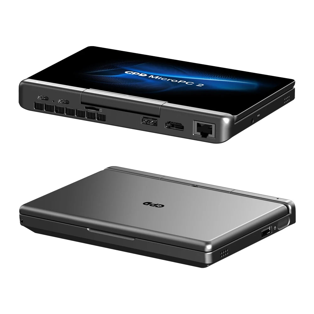Mini PC Portable GPD MicroPC 2 — Intel Core i3-N350, 16 Go RAM, 512 Go SSD, Écran 7", Windows 11