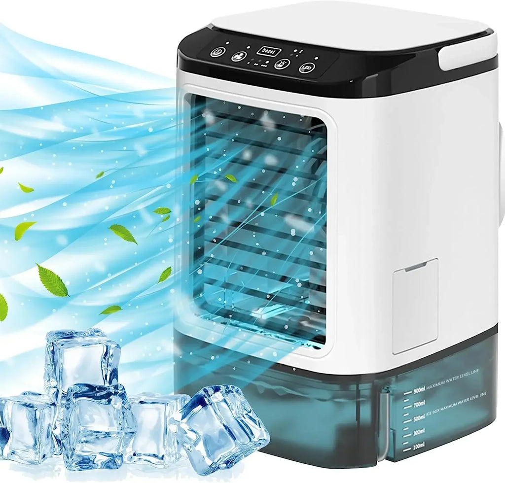 Ventilateur Climatiseur Bureau Double Spray