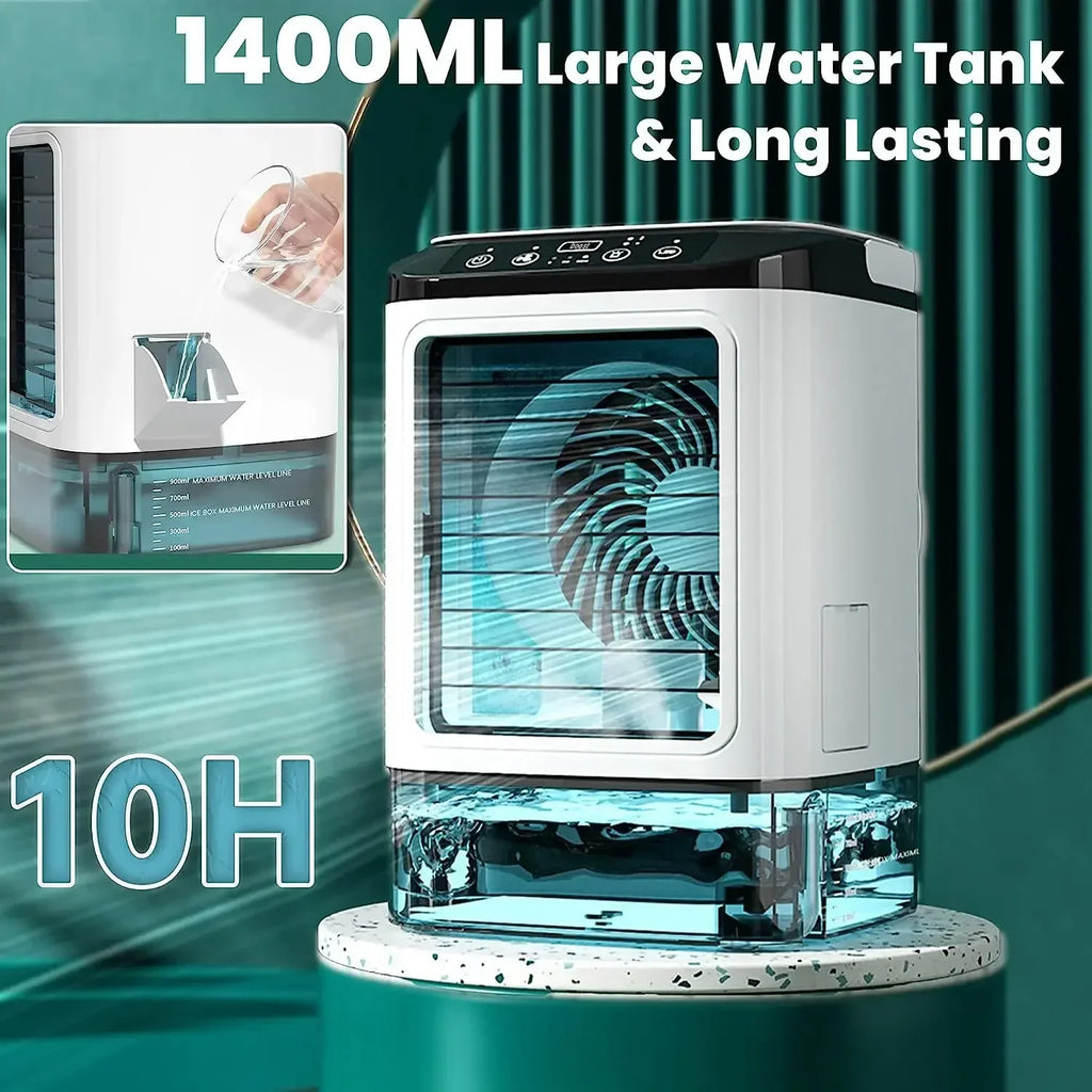 Ventilateur Climatiseur Bureau Double Spray