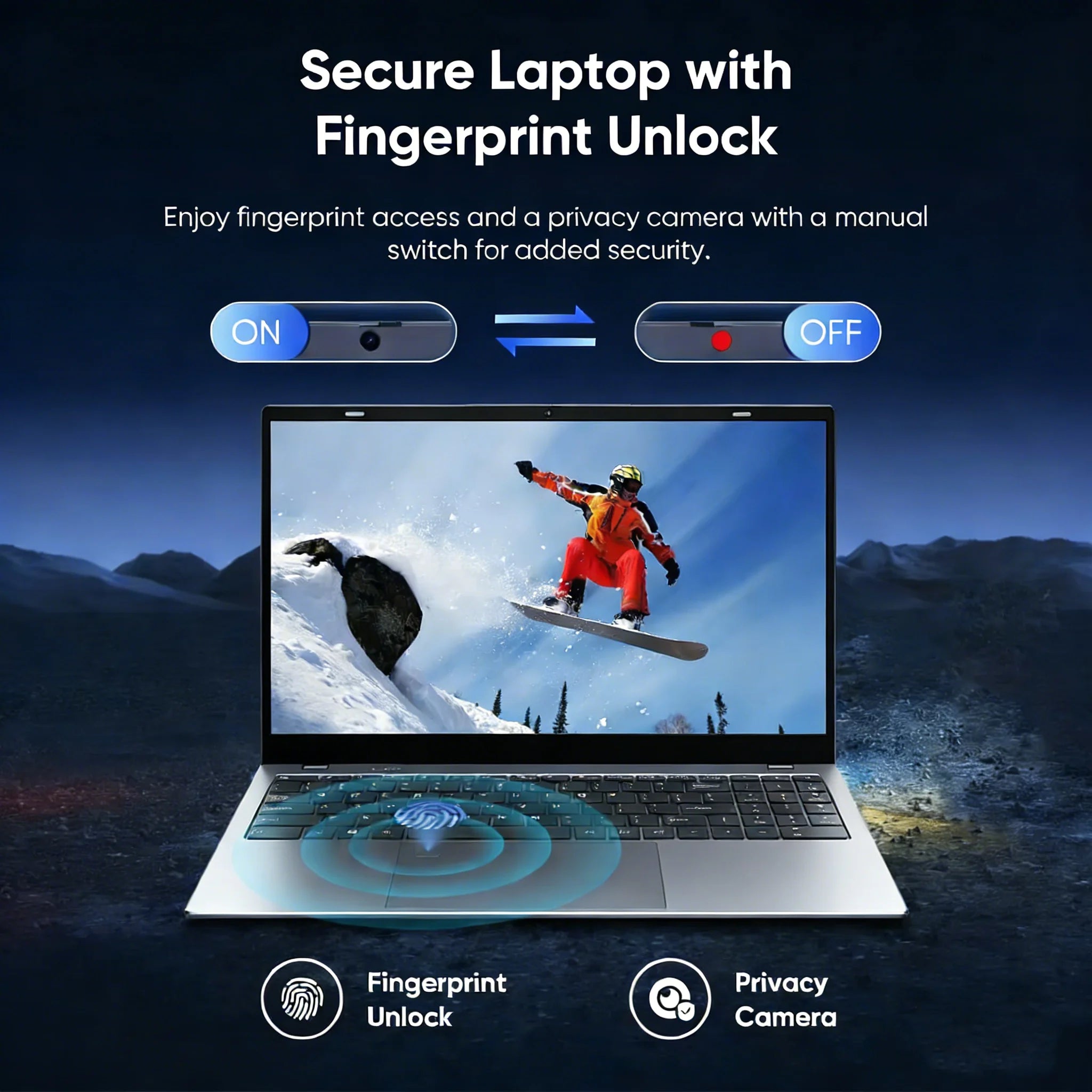 Ordinateur Portable 15.6" Intel Core i9-10980HK — 16 Go DDR4, SSD 1To, Écran 90Hz, Empreinte Digitale, Windows 11
