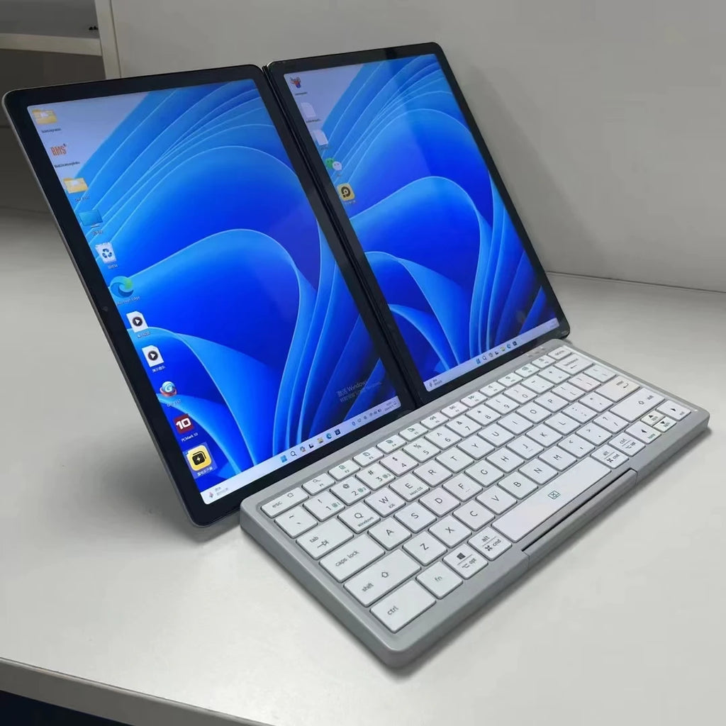 Ordinateur Portable Double Écran GLF-S2 10.95" — Intel i3-1215U / N100, 32 Go DDR5, SSD 2To, Tactile, WiFi 6, Windows 11