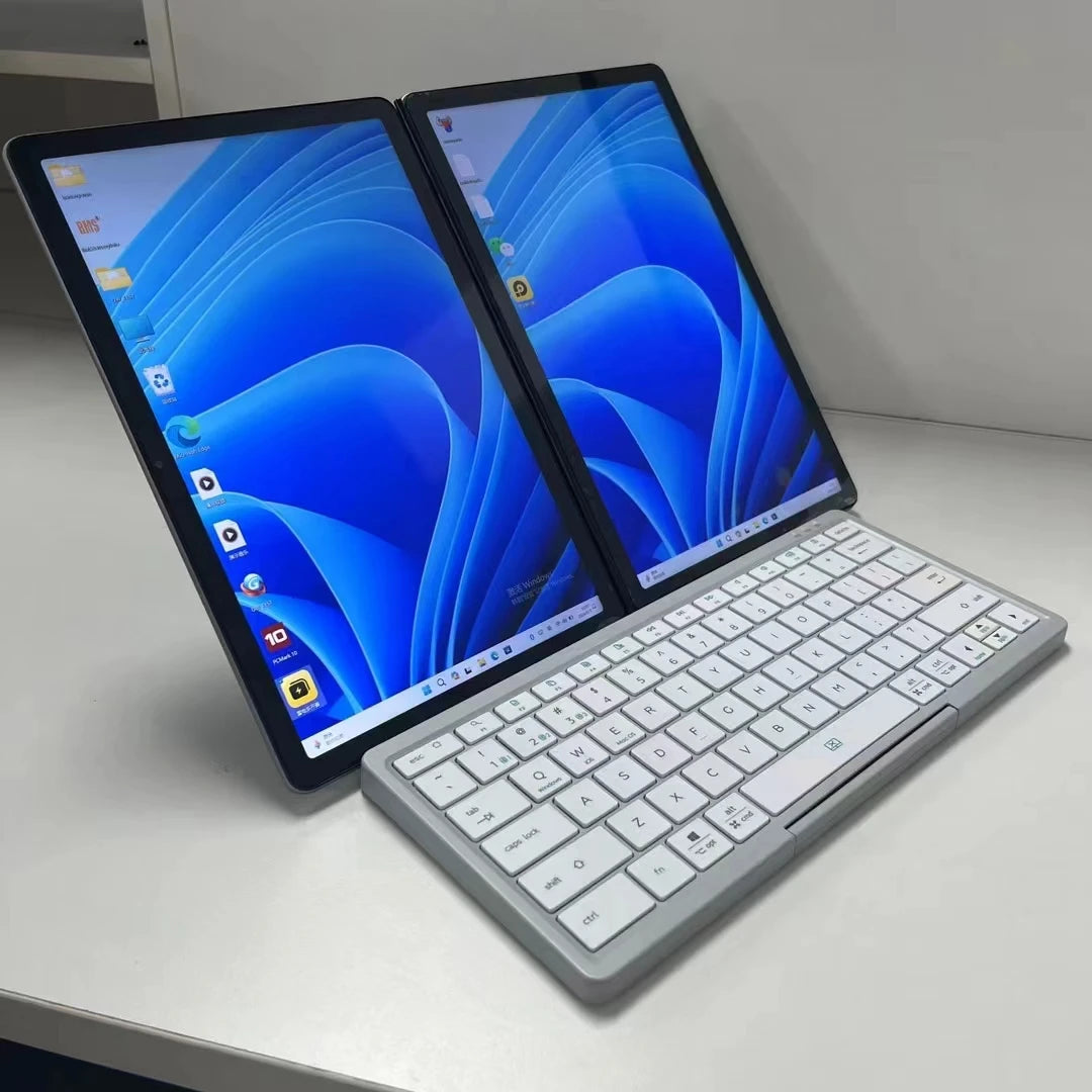 Ordinateur Portable Double Écran GLF-S2 10.95" — Intel i3-1215U / N100, 32 Go DDR5, SSD 2To, Tactile, WiFi 6, Windows 11