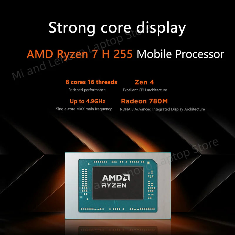PC Gaming Premium Lenovo Legion R7000 2025 — Ryzen 7, RTX 5050, 16Go RAM, 512Go SSD, 15.3" 2.5K 180Hz