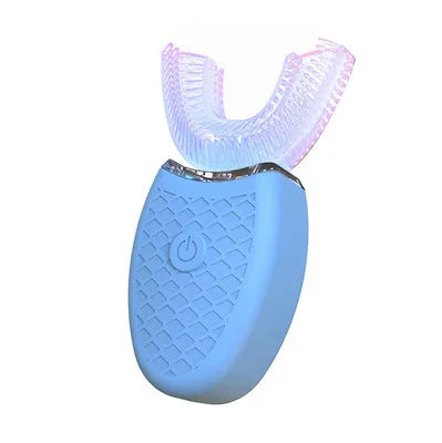 Brosse à Dents Électrique Intelligente en U – 360° Sonique, Silicone, Charge USB