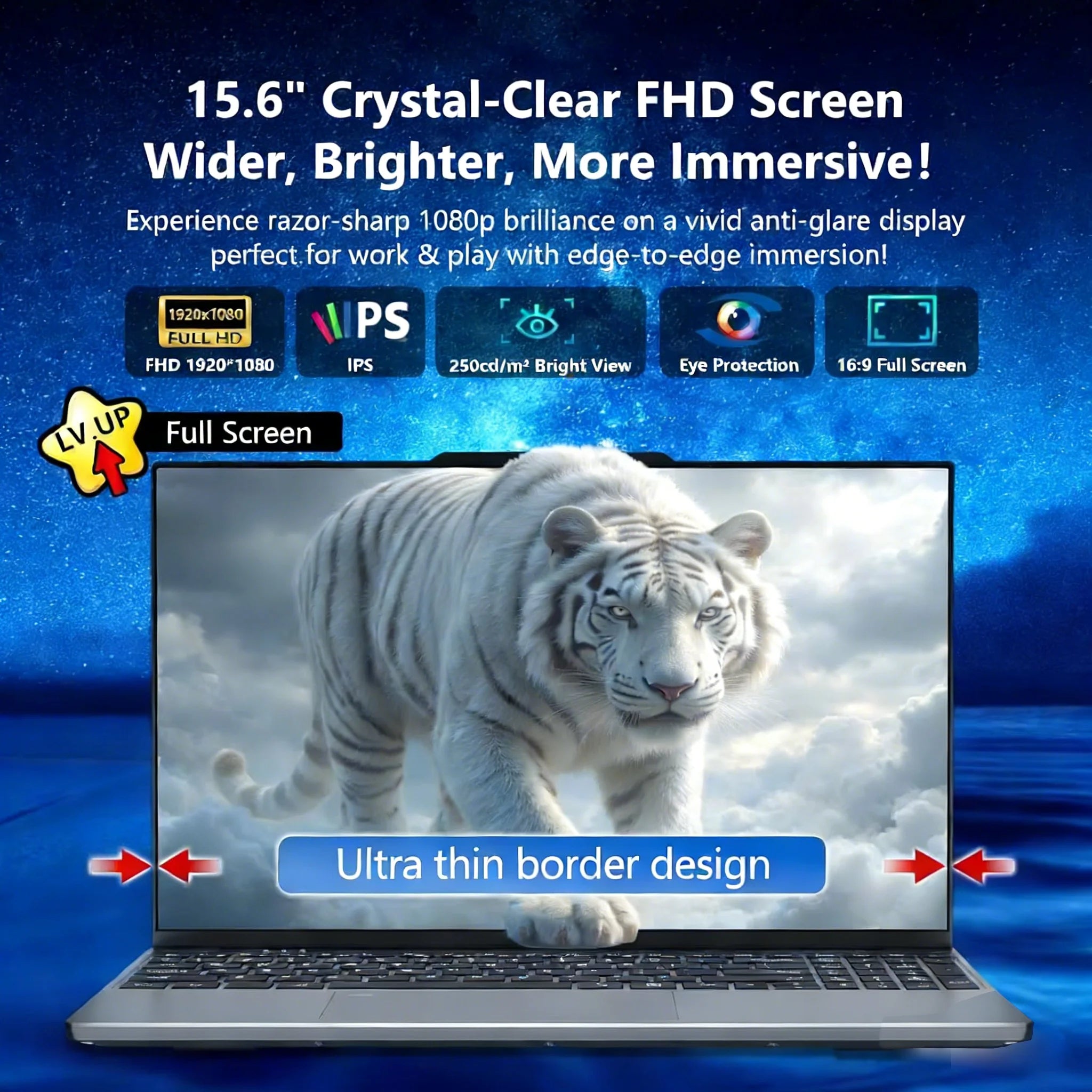 PC Portable Gaming FUCHU 15.6" Intel Core i9-9900 — Empreinte, Clavier Rétroéclairé, 16 Go DDR4, SSD 1To, 90Hz, Windows 11
