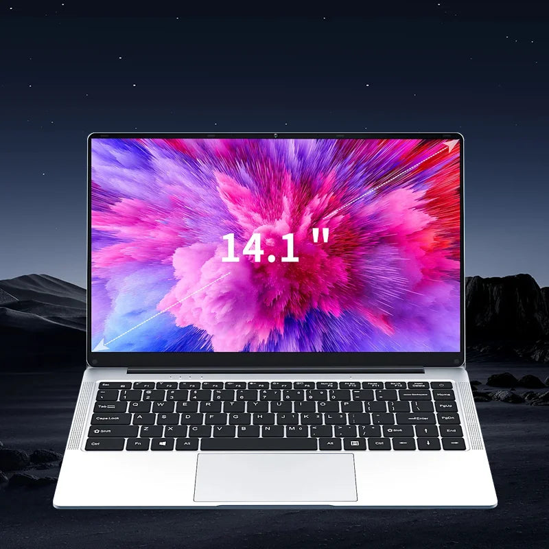 Ordinateur Portable Étudiant 14" Intel Celeron N3350 — 6 Go RAM, SSD 64Go/128Go/512Go, WiFi, Bluetooth, Windows 10