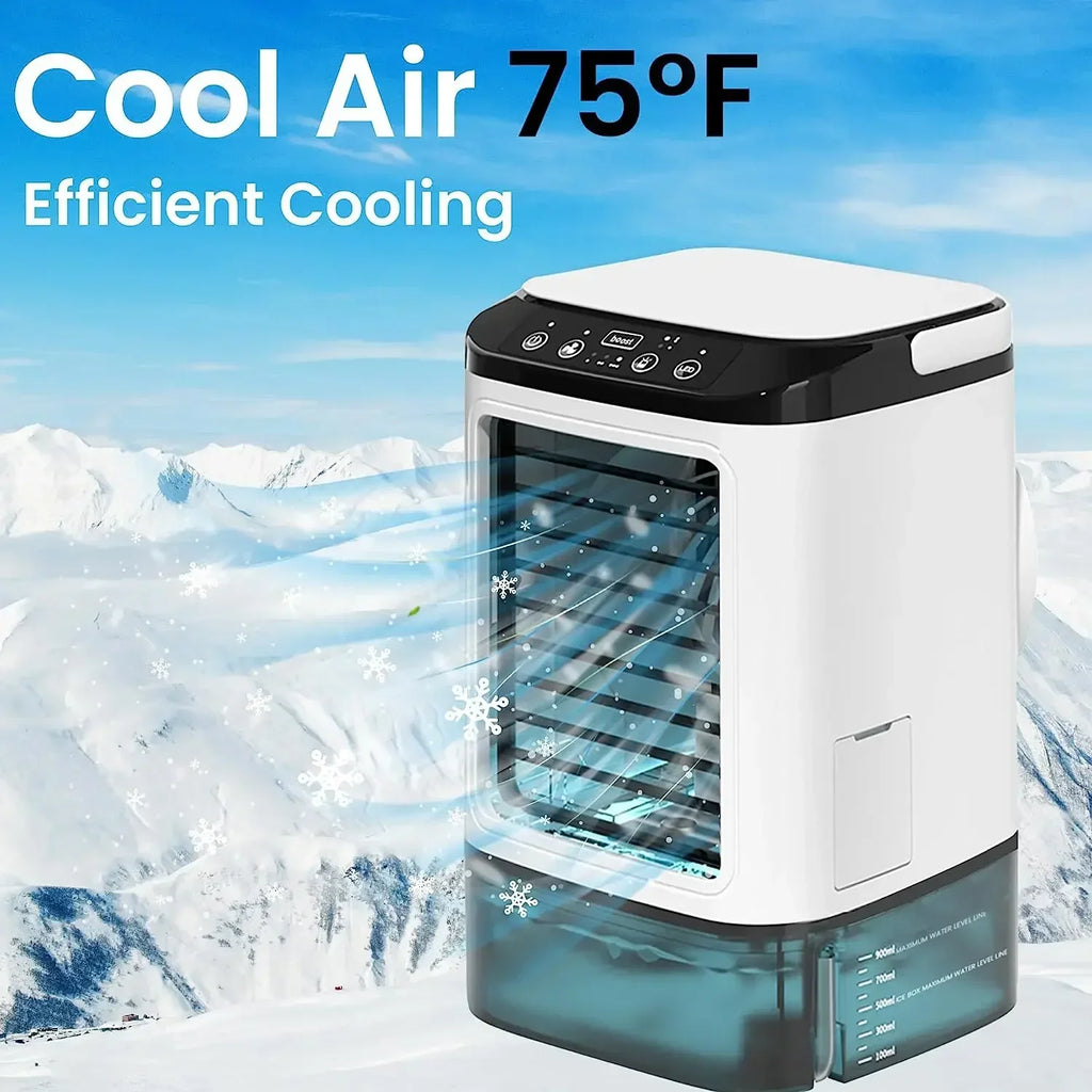 Ventilateur Climatiseur Bureau Double Spray