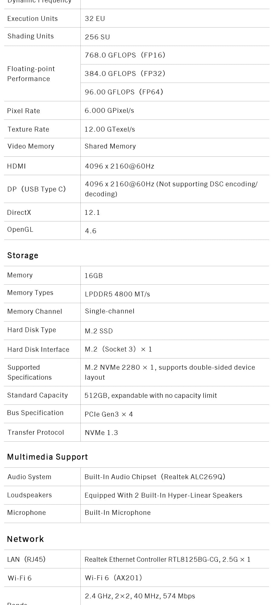 Mini PC Portable GPD MicroPC 2 — Intel Core i3-N350, 16 Go RAM, 512 Go SSD, Écran 7", Windows 11