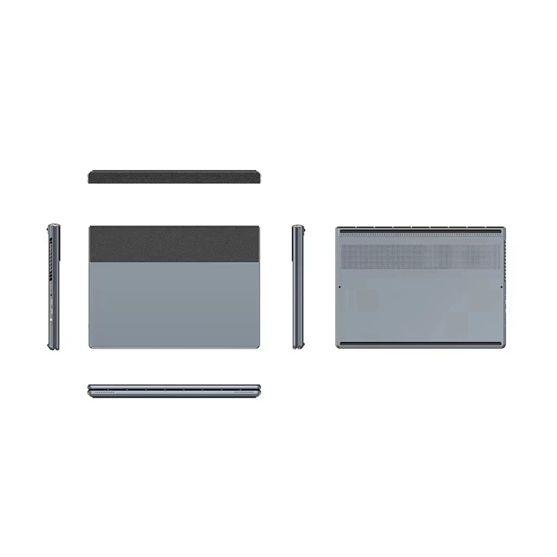 Ordinateur Portable Double Écran GLF-S2 10.95" — Intel i3-1215U / N100, 32 Go DDR5, SSD 2To, Tactile, WiFi 6, Windows 11