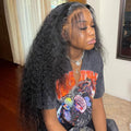 Perruque Deep Wave Loose Wave 40 Pouces — Lace Front HD 13x6 Cheveux Brésiliens Pré-Épilée