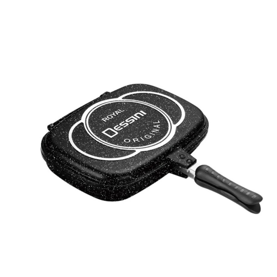 Poêle Double Face GIYOCA – Grill BBQ Multifonction