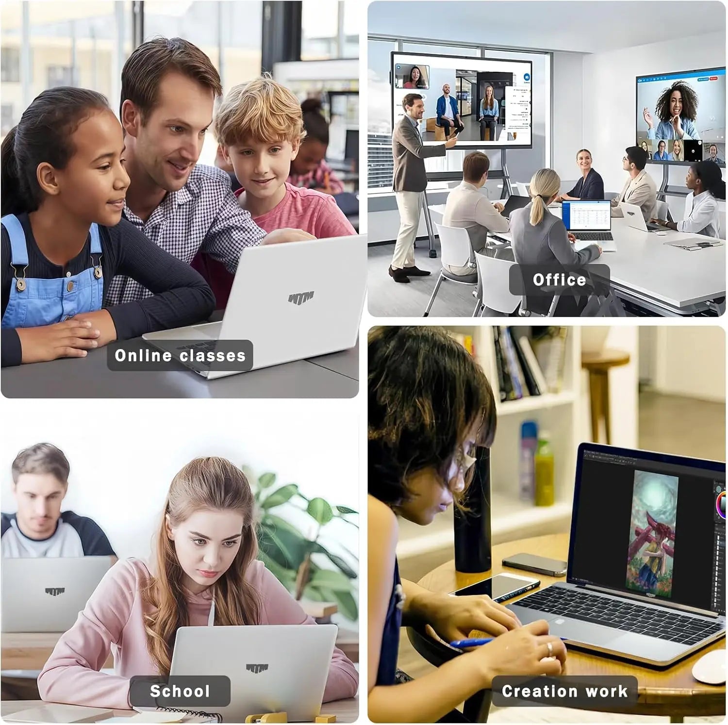 Ordinateur Portable LENO 15.6" — Intel 6500Y, 32 Go RAM, SSD 2To, Empreinte Digitale, Clavier Rétroéclairé, Windows 11