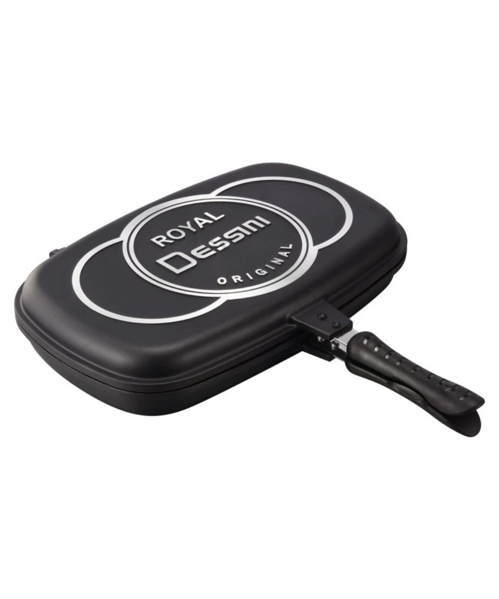 Poêle Double Face GIYOCA – Grill BBQ Multifonction