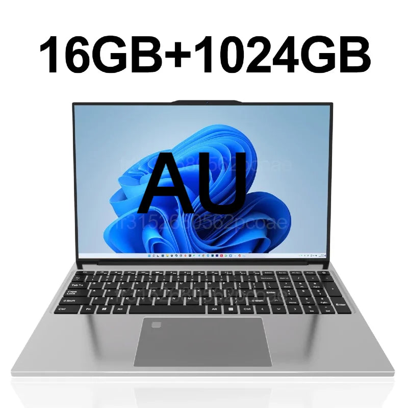 PC Portable 15.6" Intel Core M 6500Y — 16/32 Go RAM, SSD jusqu'à 2 To, Empreinte Digitale, Clavier Rétroéclairé, Windows 11