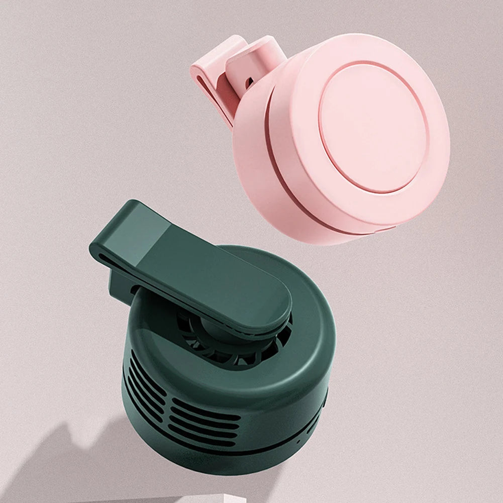 Mini Ventilateur Ceinture Clip Portable – Rechargeable, Mains Libres pour Extérieur et Bureau