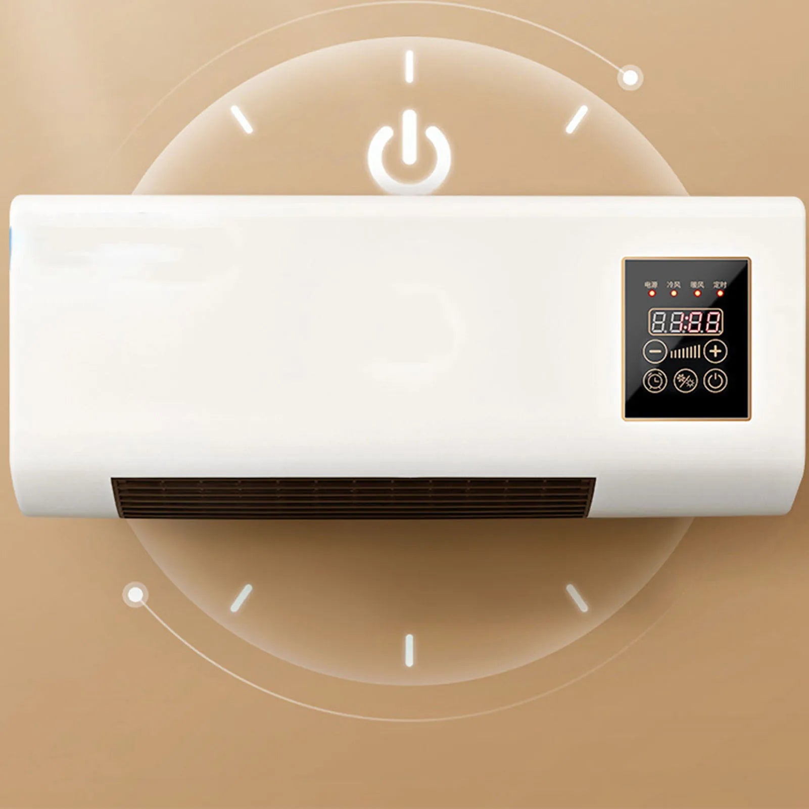 Climatiseur 2 en 1 Chaud/Froid 1800W avec Télécommande