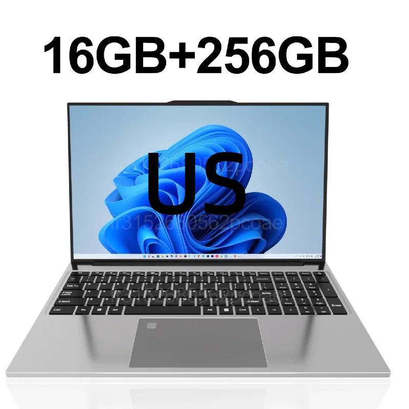 PC Portable 15.6" Intel Core M 6500Y — 16/32 Go RAM, SSD jusqu'à 2 To, Empreinte Digitale, Clavier Rétroéclairé, Windows 11
