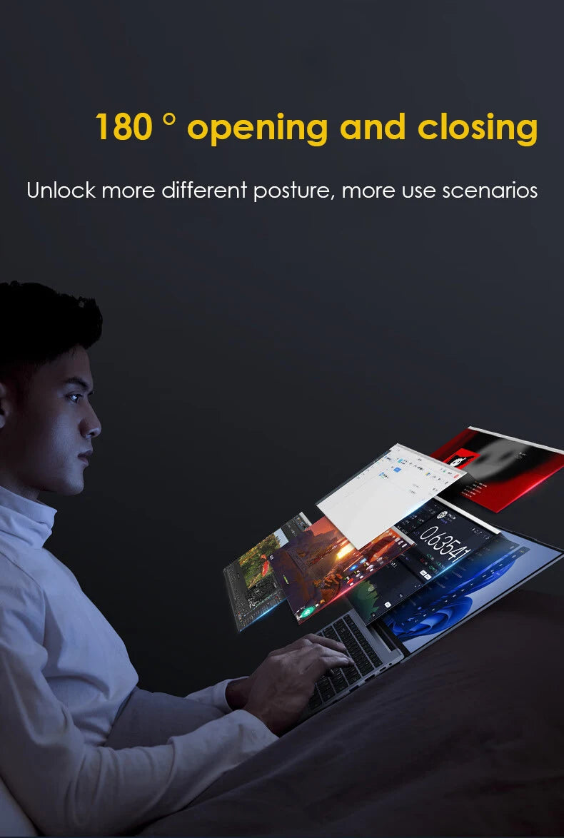 Ordinateur Portable 14.1" Intel Core i9-10980HK — Écran 4K, 16 Go RAM, SSD 1To/2To, Windows 11