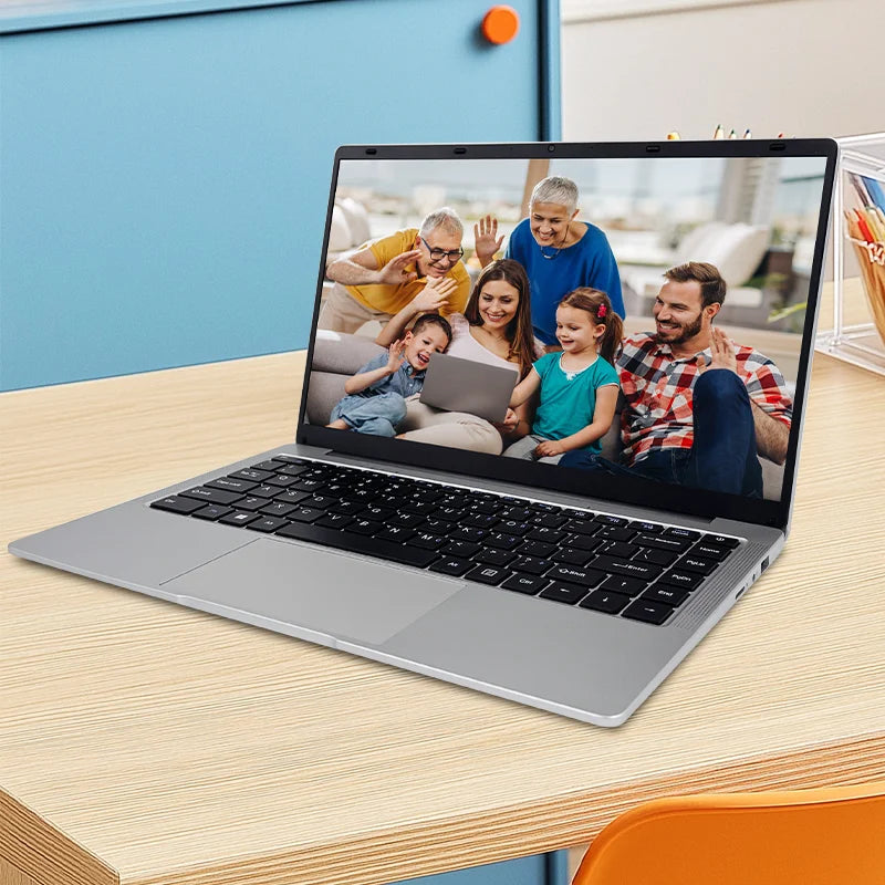 Ordinateur Portable Étudiant GMOLO 14" — Intel Celeron N3350, 4/6 Go RAM, SSD 64Goà 512Go, WiFi, Bluetooth, Windows 10